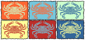 Six Crab Pastel