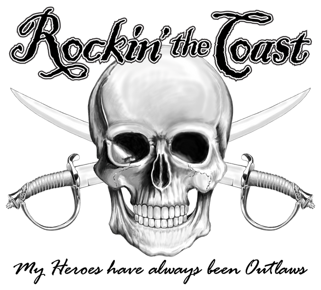 Rockin&#39; the Coast Pirate (Black and White)