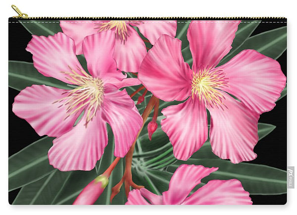 Pink Oleander - Carry-All Pouch