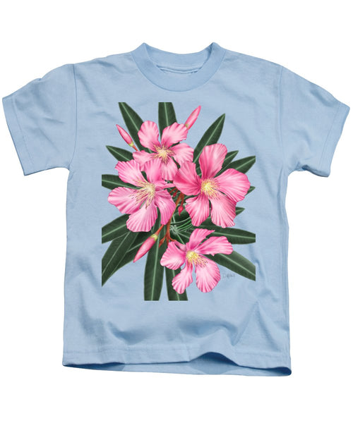 Pink Oleander - Kids T-Shirt