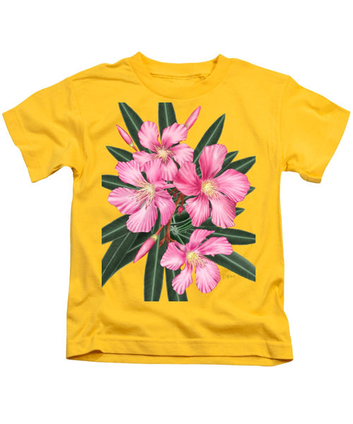 Pink Oleander - Kids T-Shirt
