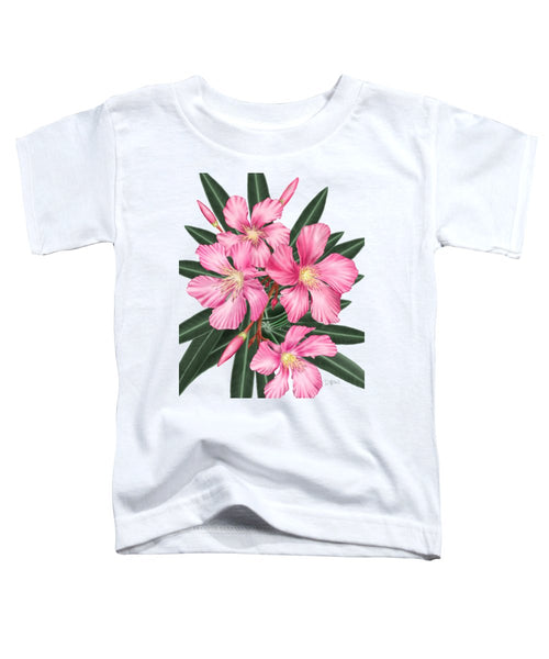 Pink Oleander - Toddler T-Shirt