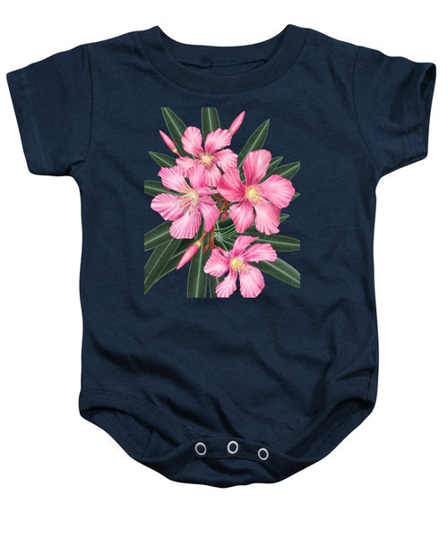Pink Oleander - Baby Onesie