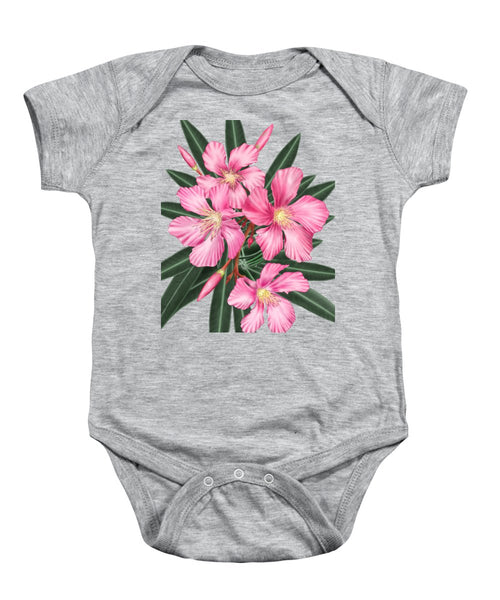 Pink Oleander - Baby Onesie