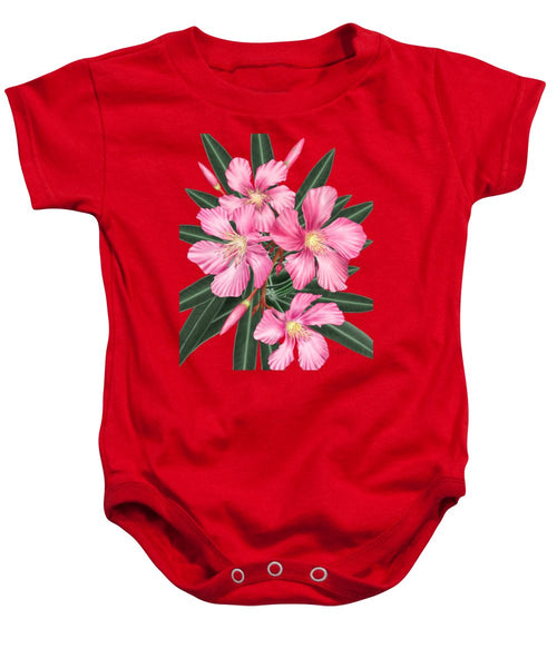 Pink Oleander - Baby Onesie