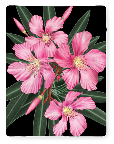 Pink Oleander - Blanket