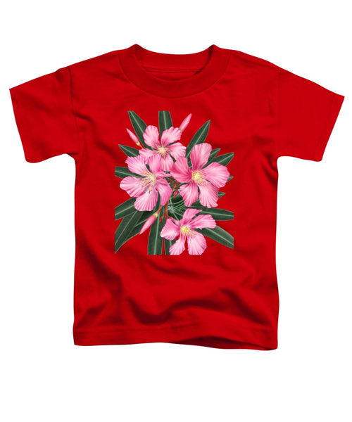 Pink Oleander - Toddler T-Shirt