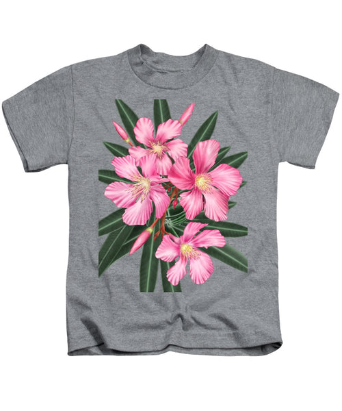 Pink Oleander - Kids T-Shirt