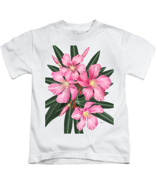 Pink Oleander - Kids T-Shirt