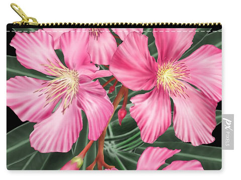 Pink Oleander - Carry-All Pouch