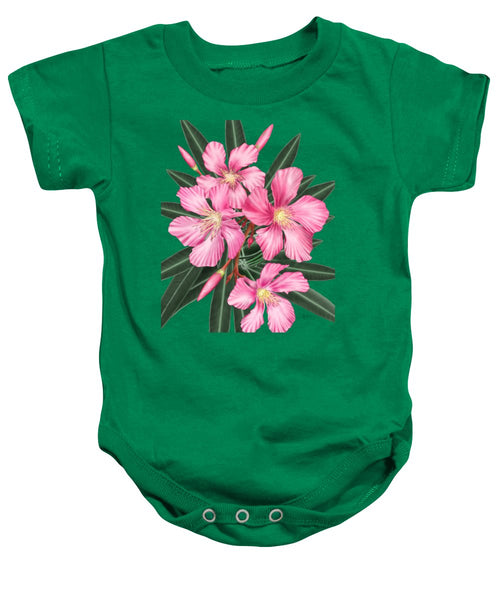 Pink Oleander - Baby Onesie