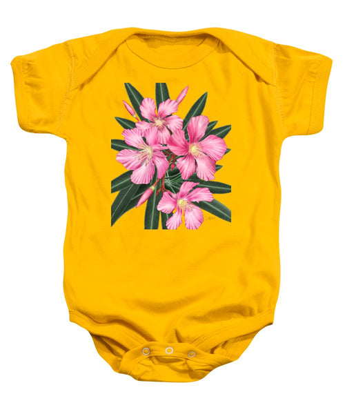 Pink Oleander - Baby Onesie