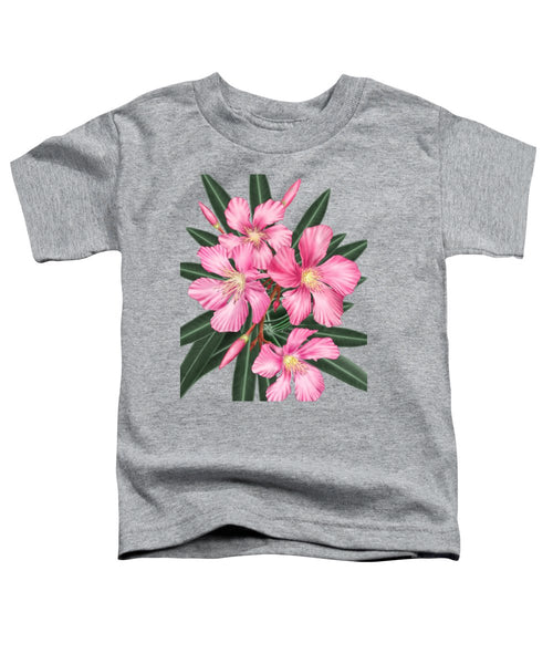 Pink Oleander - Toddler T-Shirt