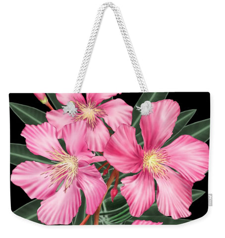 Pink Oleander - Weekender Tote Bag