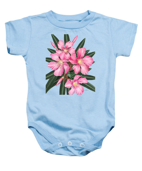 Pink Oleander - Baby Onesie