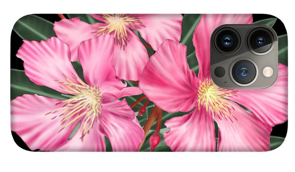 Pink Oleander - Phone Case