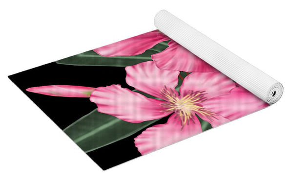 Pink Oleander - Yoga Mat