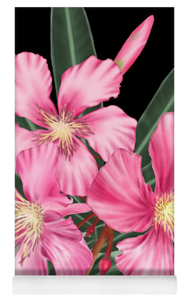 Pink Oleander - Yoga Mat