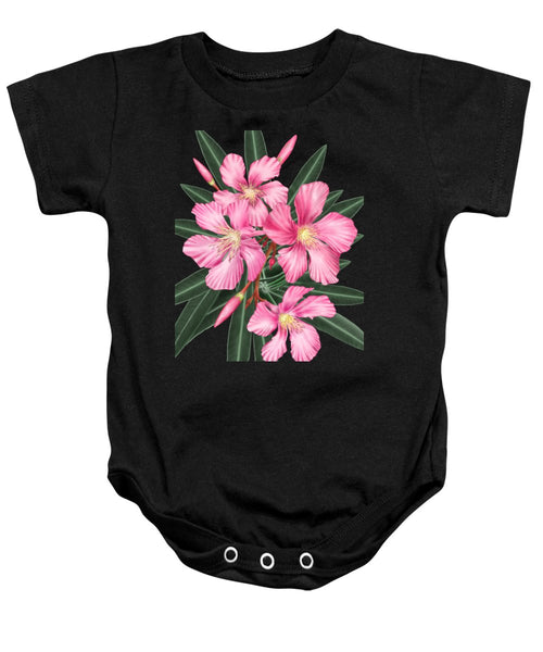Pink Oleander - Baby Onesie