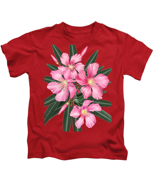 Pink Oleander - Kids T-Shirt
