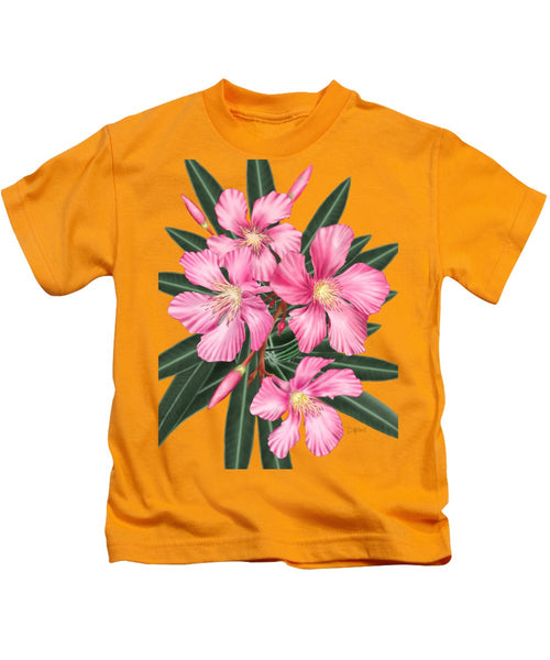 Pink Oleander - Kids T-Shirt