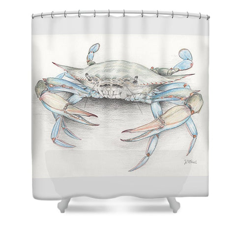 Blue Crab - Shower Curtain