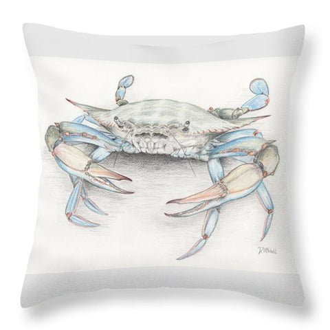 Blue Crab - Throw Pillow