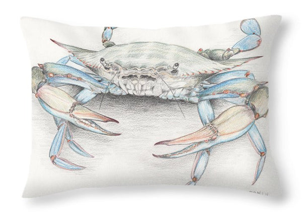 Blue Crab - Throw Pillow