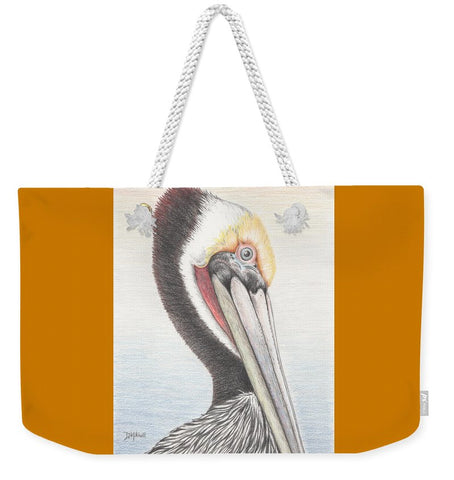 Brown Pelican - Weekender Tote Bag