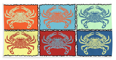 Crabs Pastel - Bath Towel