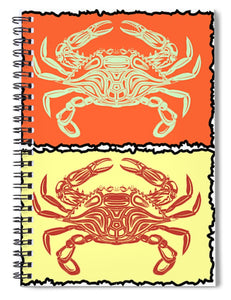 Crabs Pastel - Spiral Notebook