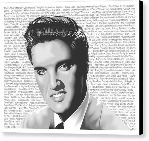 Elvis Presley - Canvas Print