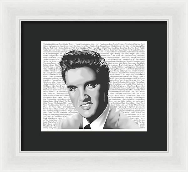 Elvis Presley - Framed Print
