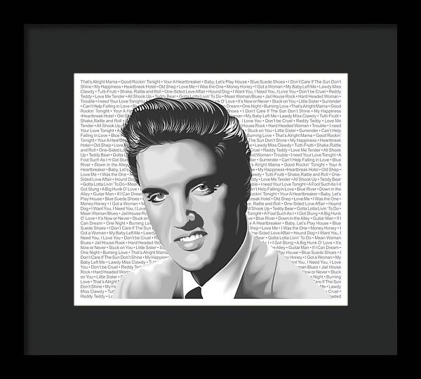 Elvis Presley - Framed Print