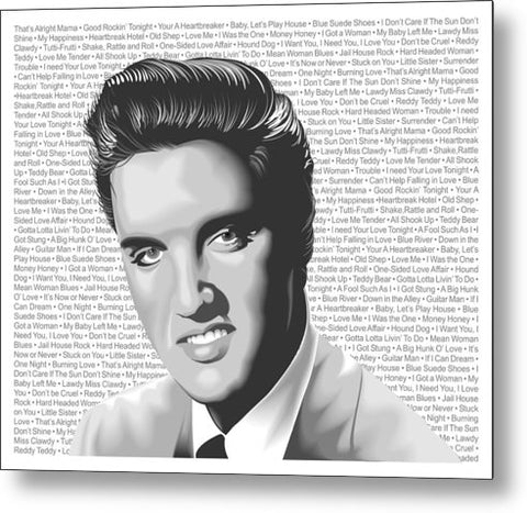 Elvis Presley - Metal Print