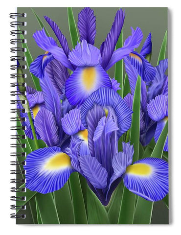 Fleur-de-lis - Spiral Notebook