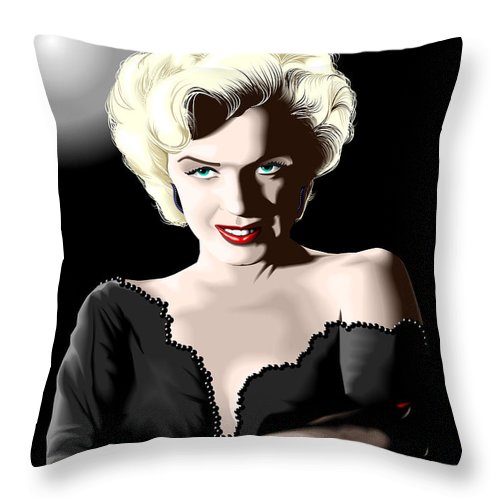 Norma Jean - Throw Pillow