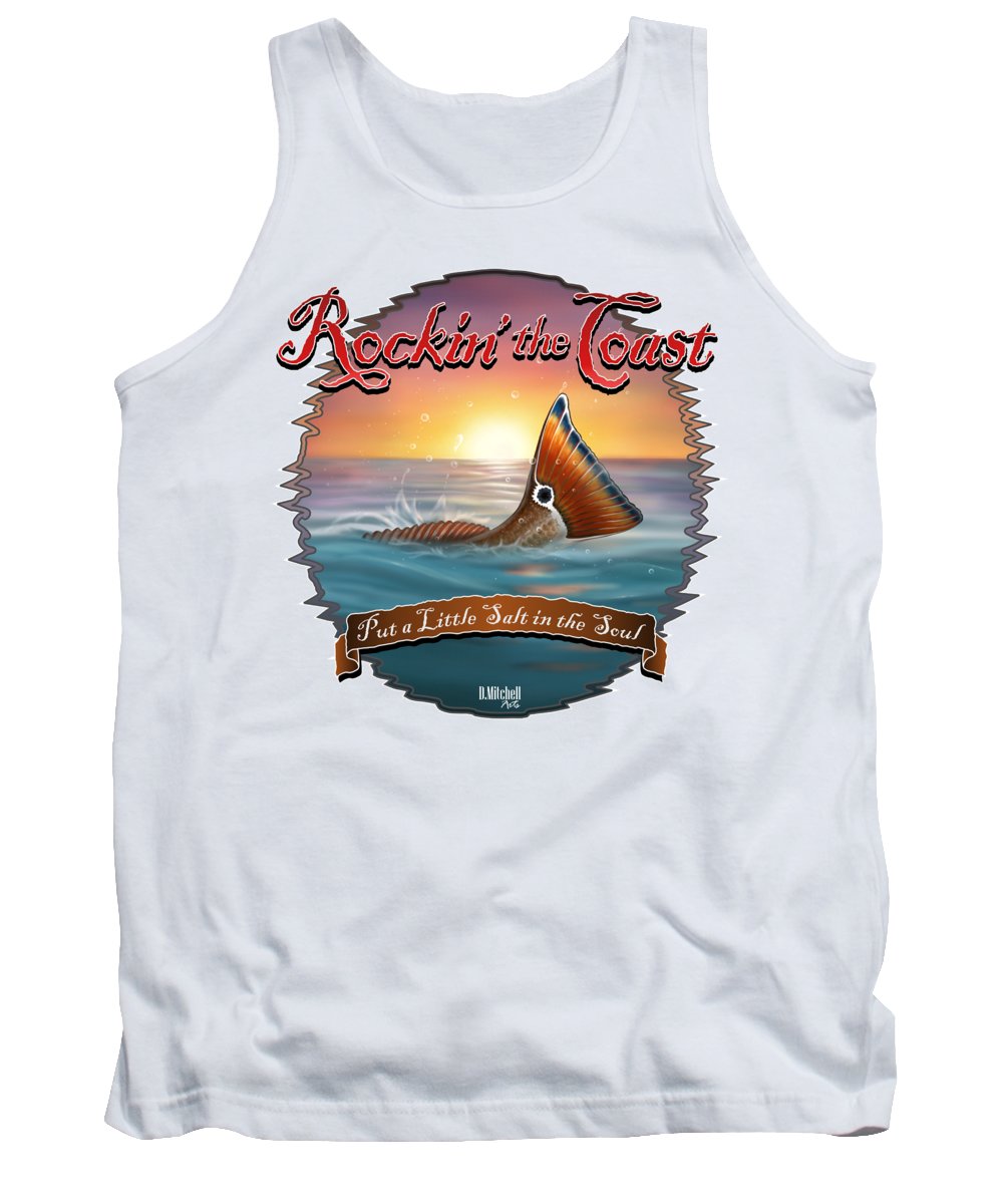 Redfish Tail - Rockin' the Coast - Tank Top