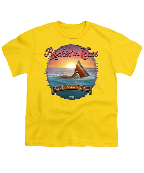 Redfish Tail - Rockin' the Coast - Youth T-Shirt