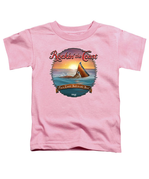 Redfish Tail - Rockin' the Coast - Toddler T-Shirt