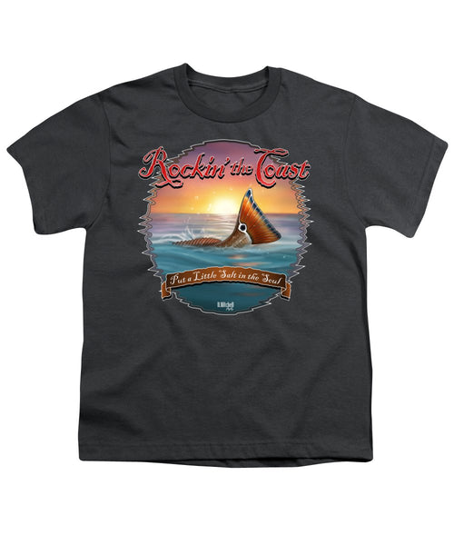 Redfish Tail - Rockin' the Coast - Youth T-Shirt