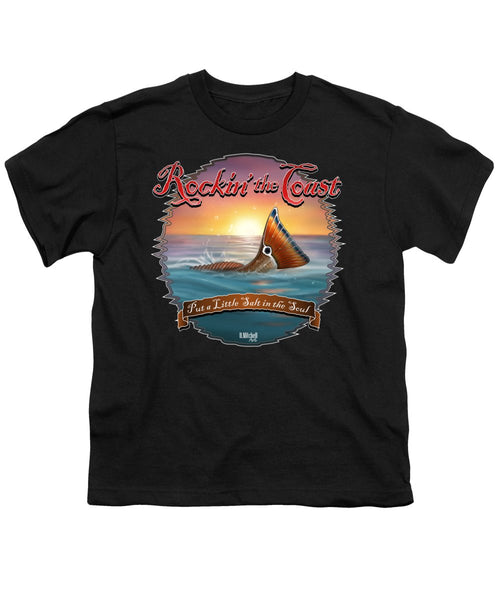 Redfish Tail - Rockin' the Coast - Youth T-Shirt