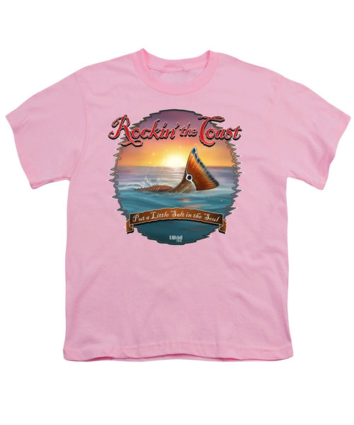 Redfish Tail - Rockin' the Coast - Youth T-Shirt