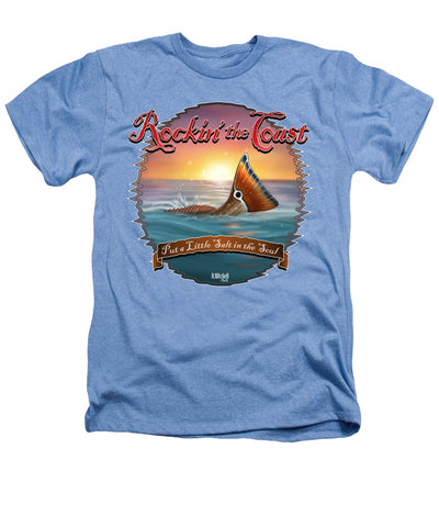 Redfish Tail - Rockin' the Coast - Heathers T-Shirt