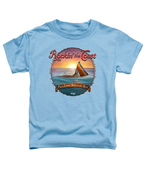 Redfish Tail - Rockin' the Coast - Toddler T-Shirt