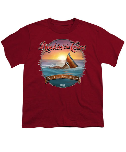 Redfish Tail - Rockin' the Coast - Youth T-Shirt