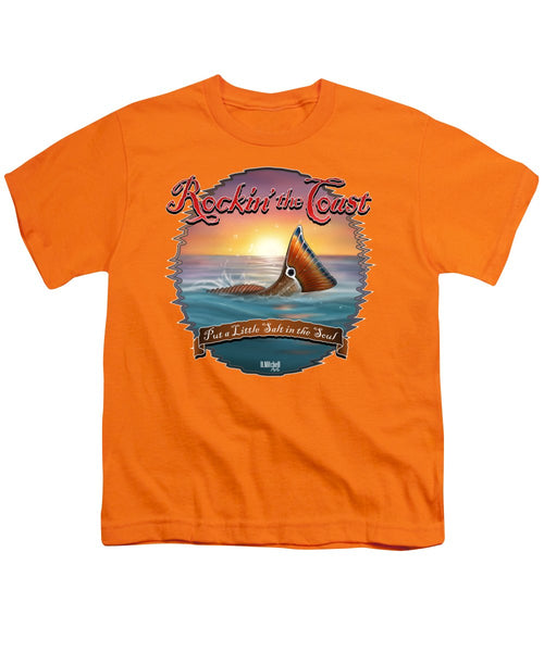 Redfish Tail - Rockin' the Coast - Youth T-Shirt