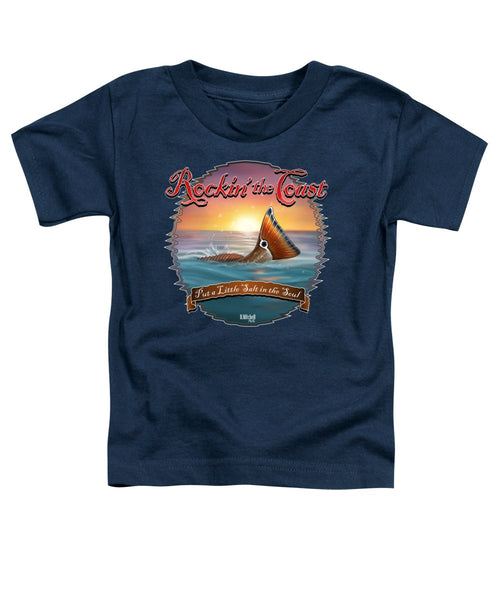 Redfish Tail - Rockin' the Coast - Toddler T-Shirt