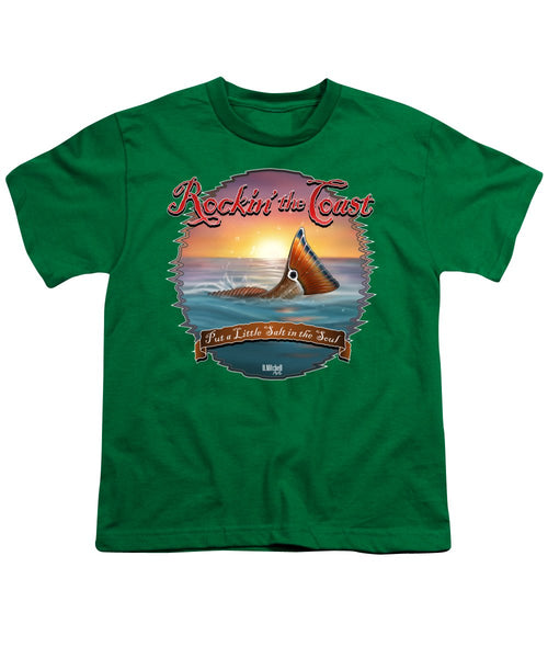 Redfish Tail - Rockin' the Coast - Youth T-Shirt
