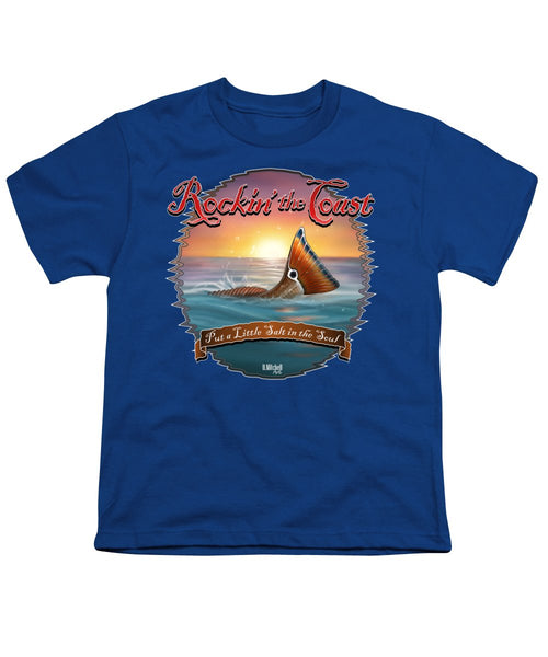 Redfish Tail - Rockin' the Coast - Youth T-Shirt